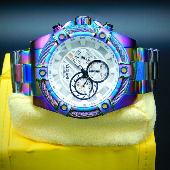 invicta iridescent watch
